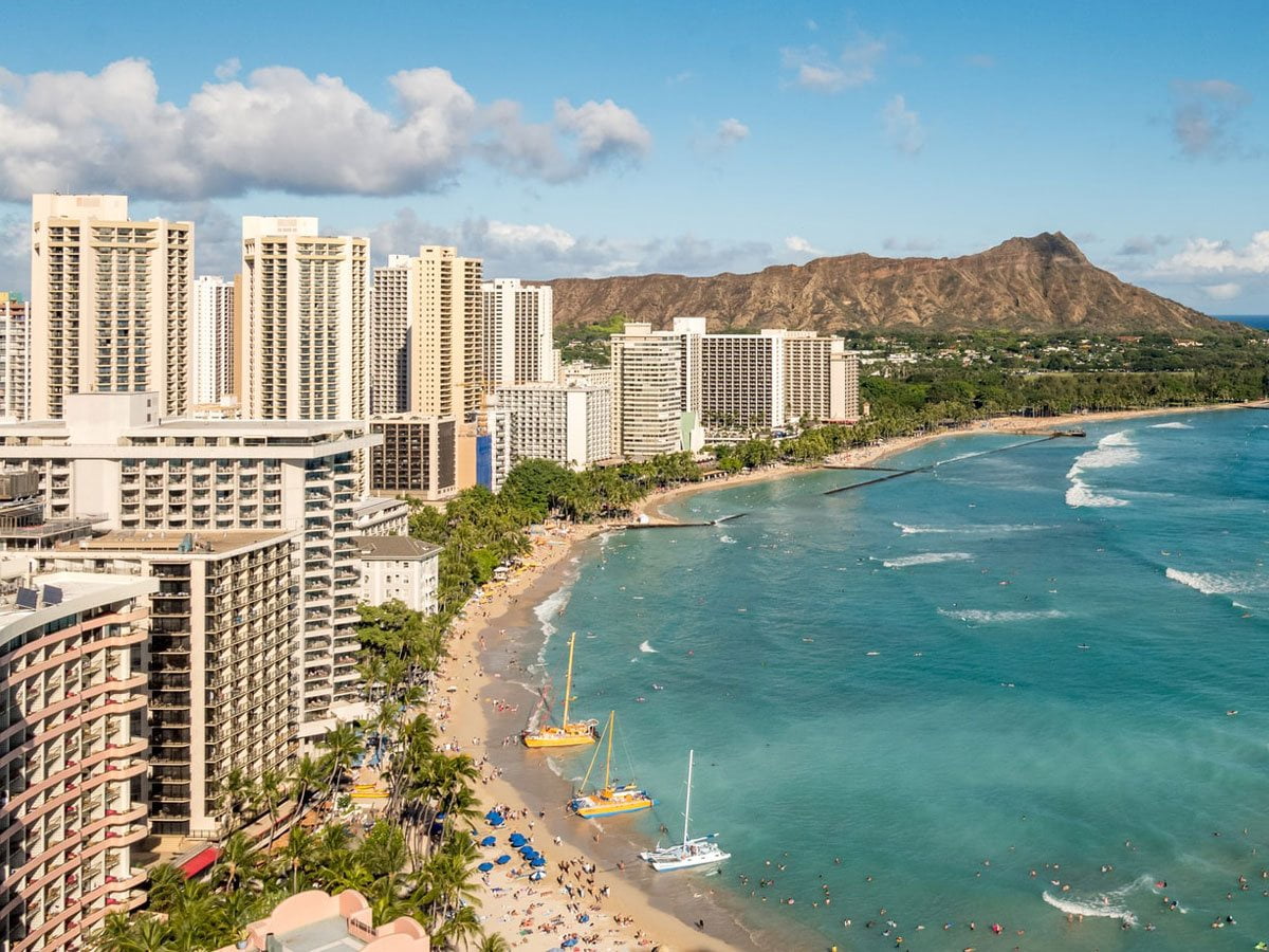 Image of Honolulu beachfront. Our local SEO experts are happy to call Oahu home. SEO company Honolulu.