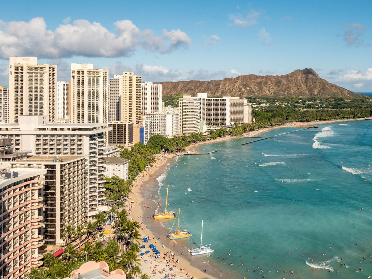 Image of Honolulu beachfront. Our local SEO experts are happy to call Oahu home. SEO company Honolulu.