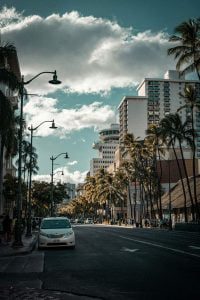 Ala Moana Blvd in Hawaii. SEO is important to Hawaii businesses to increase traffic to websites.